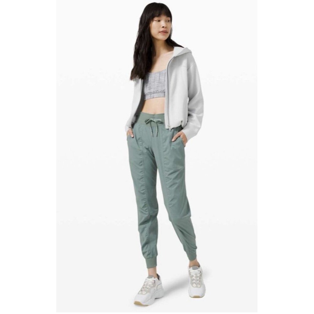 Lululemon Dance Studio Mid-Rise Lined Jogger green Size 4 28" inseam